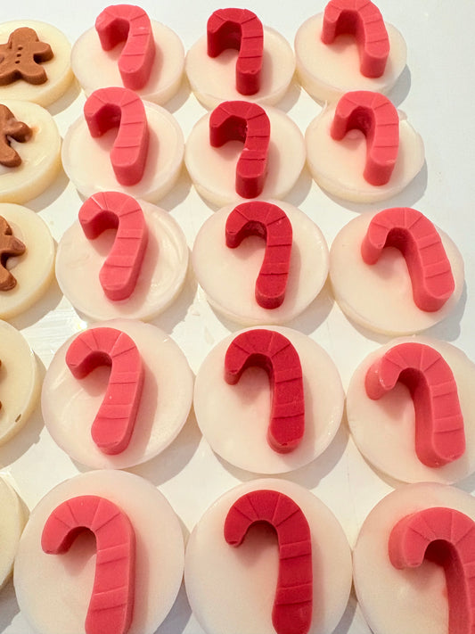 Candy Cane wax tart