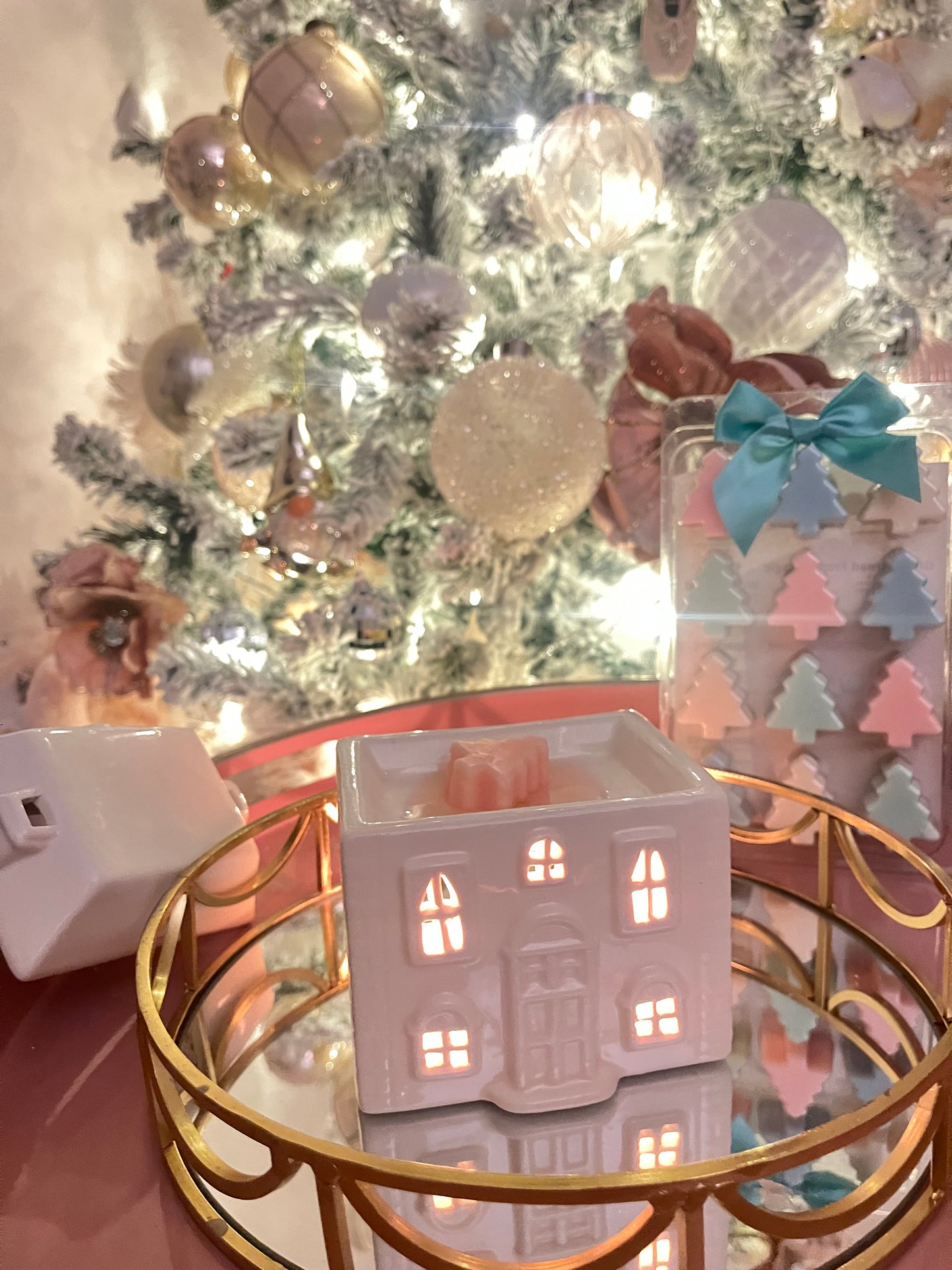 Mint Bleu Cottage Burner
