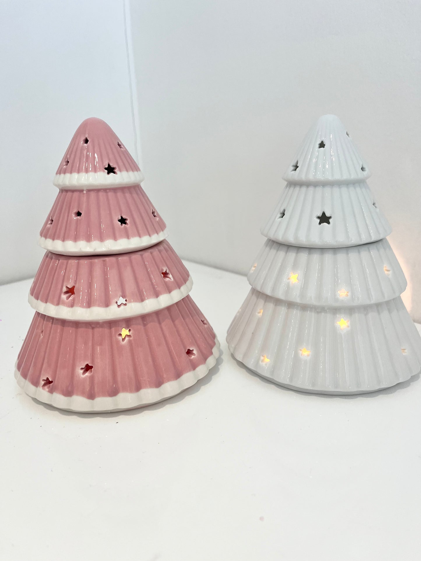 White tree burner