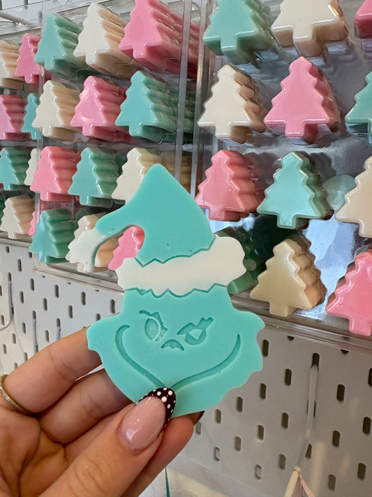 Grinch wax melt