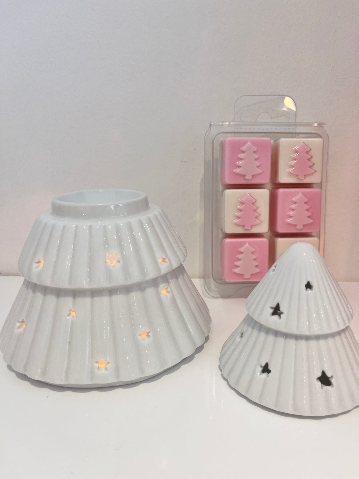 White tree burner
