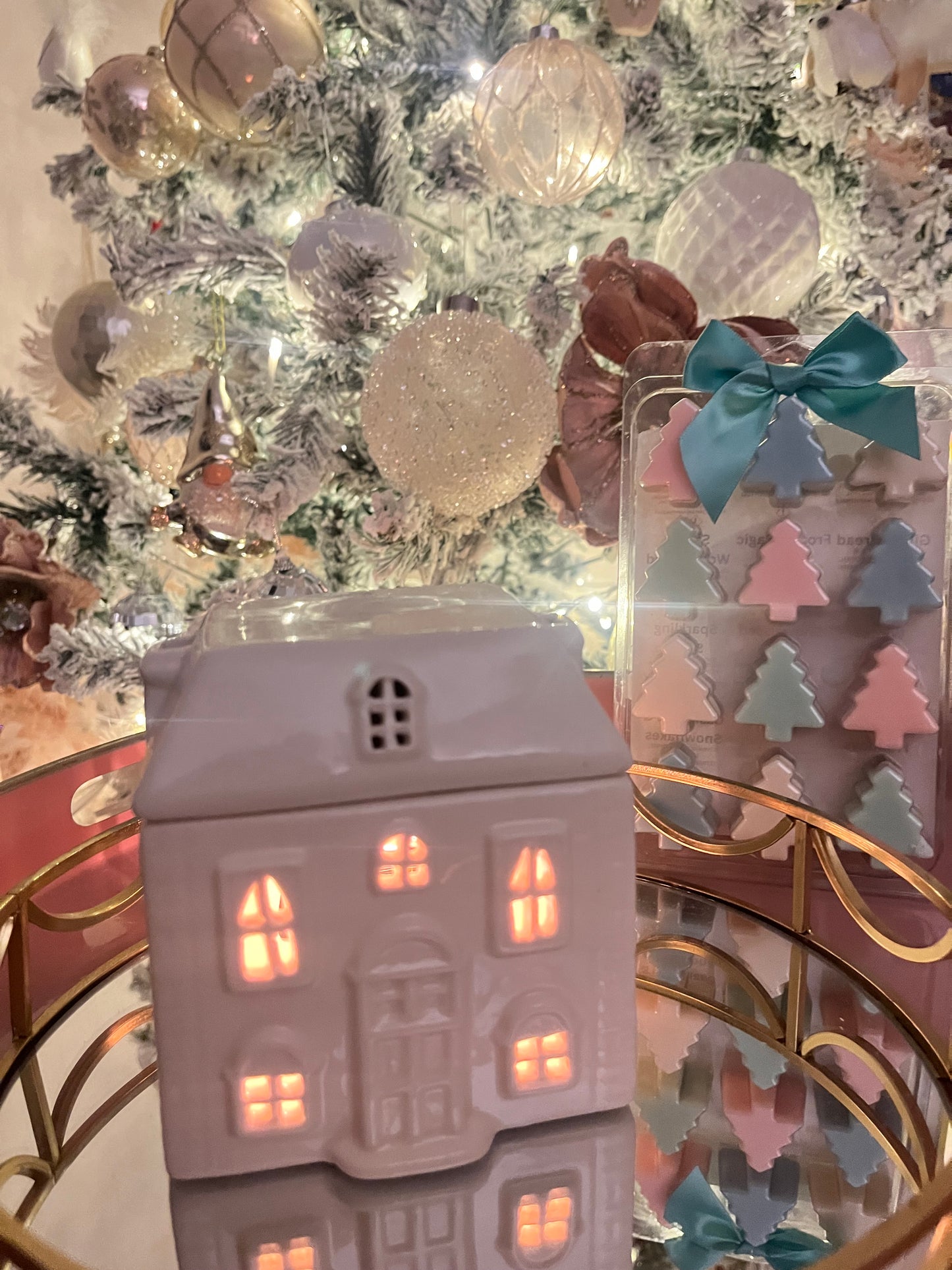 Mint Bleu Cottage Burner