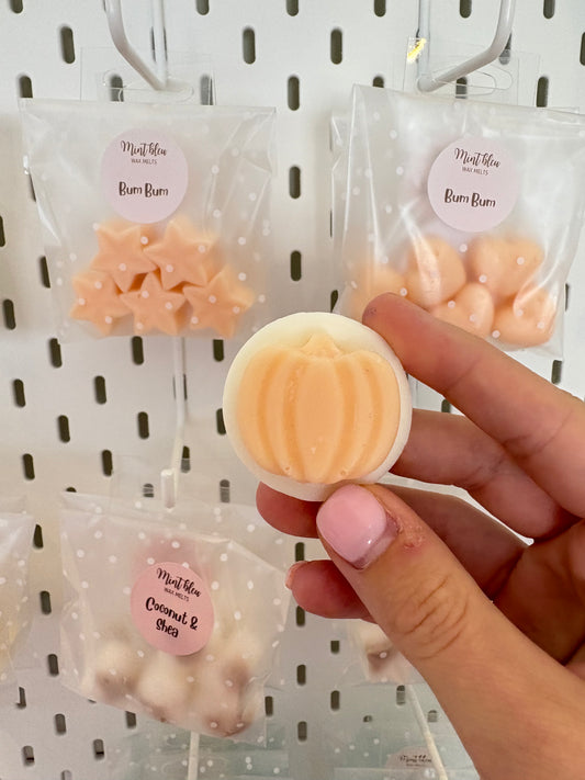 Pumpkin spice wax tart