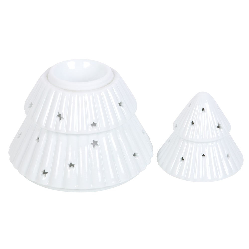 White tree burner