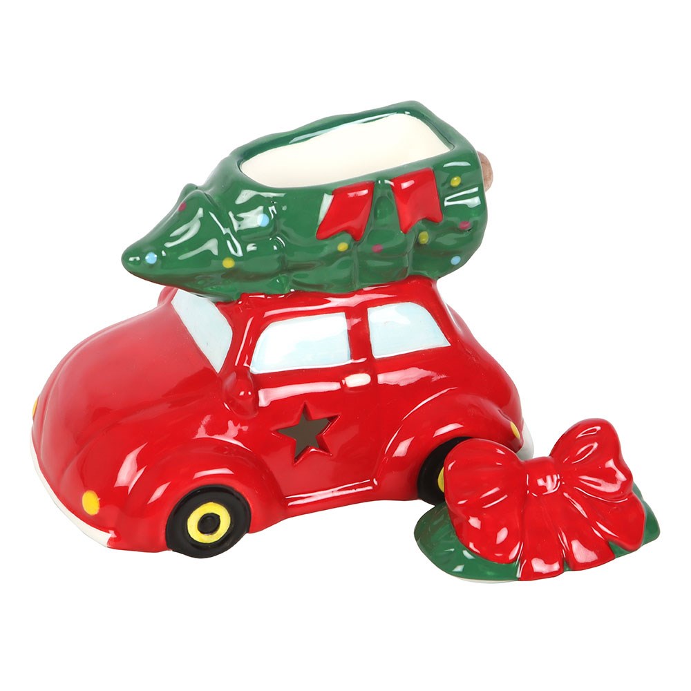 Car with tree burner