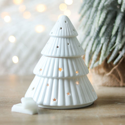 White tree burner