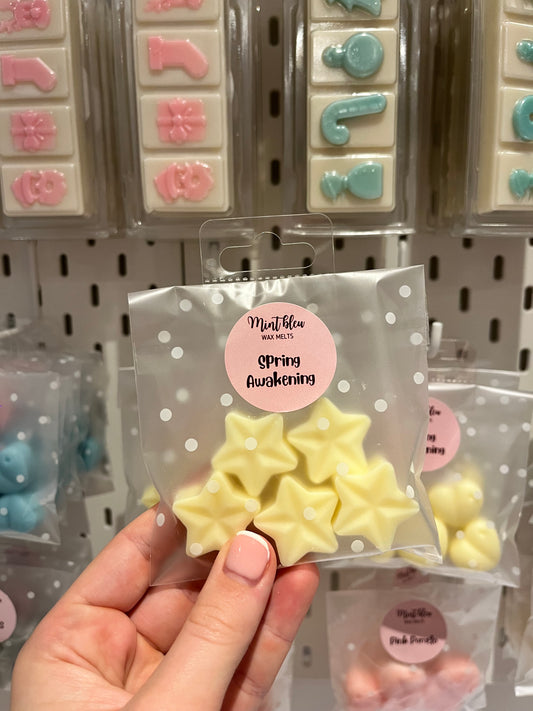 Spring awakening wax stars