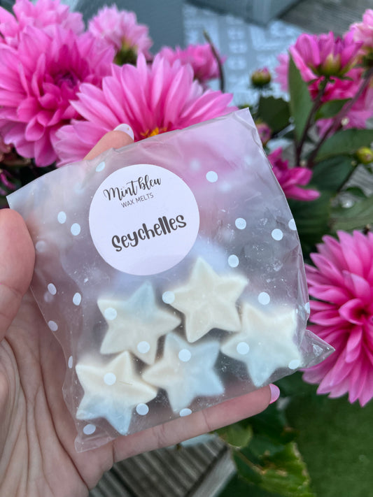 Perfectly imperfect Seychelles stars/hearts