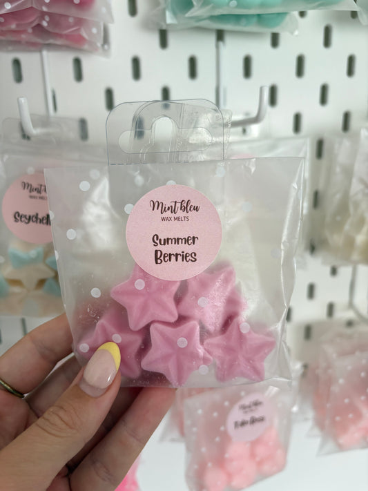 Summer Berries wax hearts
