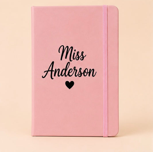 Personalised notebook