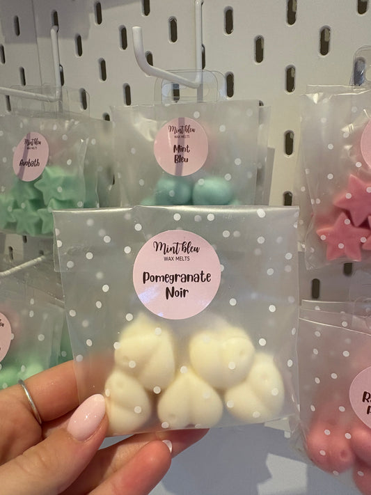 5 Pomegranate Noir hearts
