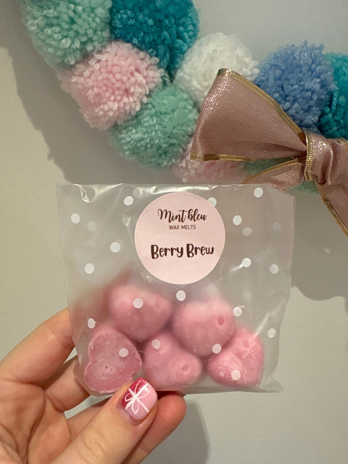 Waxident berry brew hearts