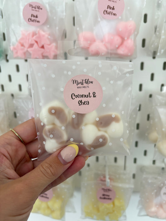 5 Coconut & Shea hearts