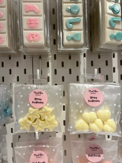 Spring awakening wax stars