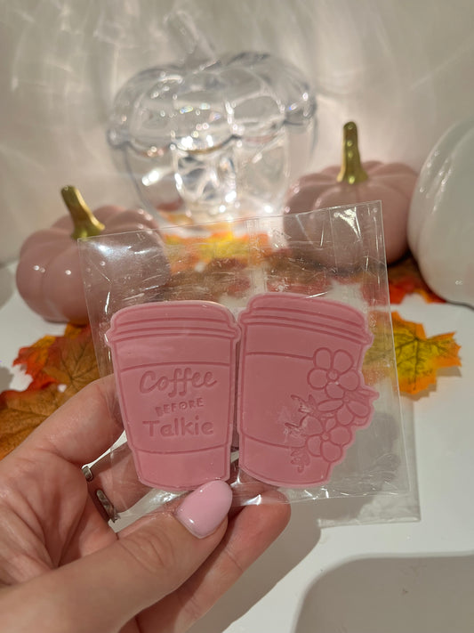 Berry brew latte wax melts (design)