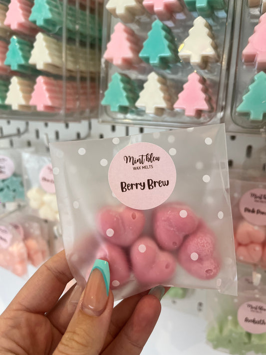 Waxident berry brew hearts