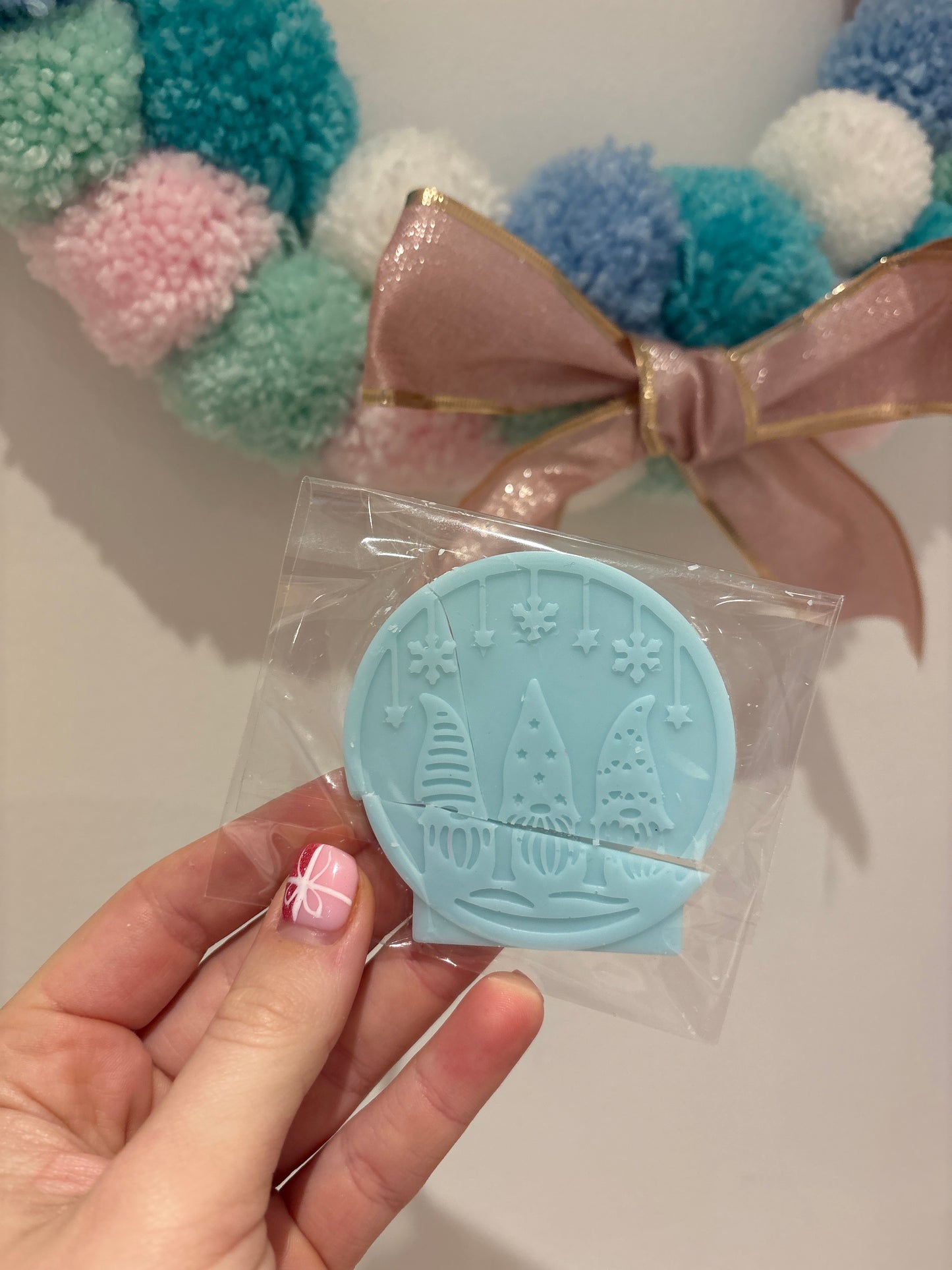 Perfectly imperfect sparkling snow globe