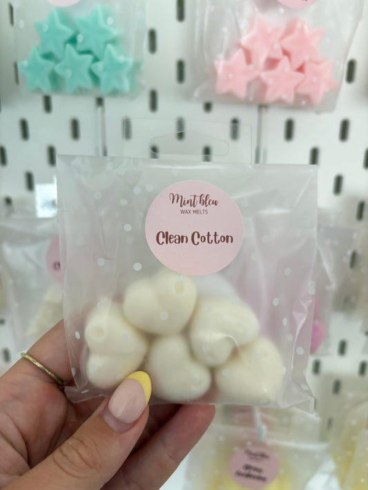 5 Clean Cotton hearts
