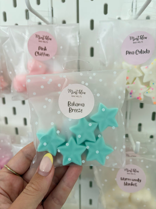 Bahama Breeze wax stars