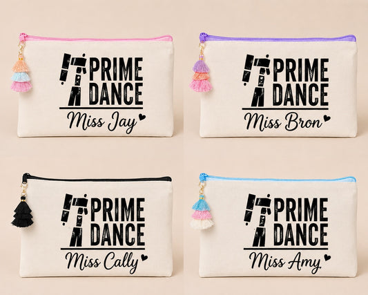 Personalised Accessories Bag - Prime Dance