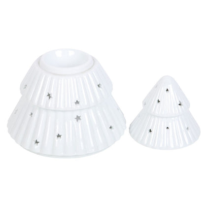 White tree burner