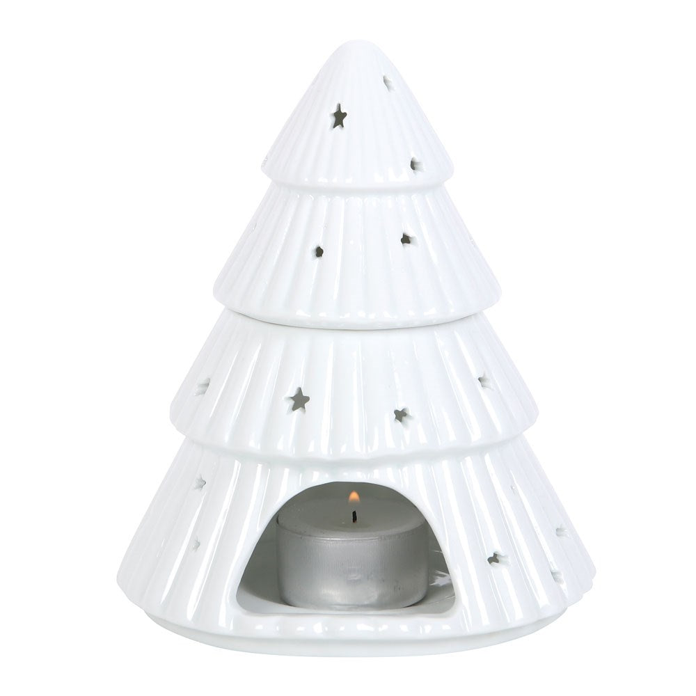 White tree burner
